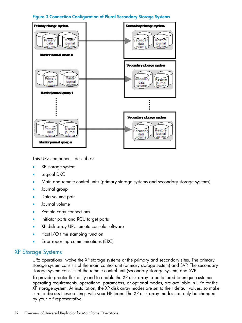 Xp storage systems | HP StorageWorks XP Remote Web Console Software User Manual | Page 12 / 203