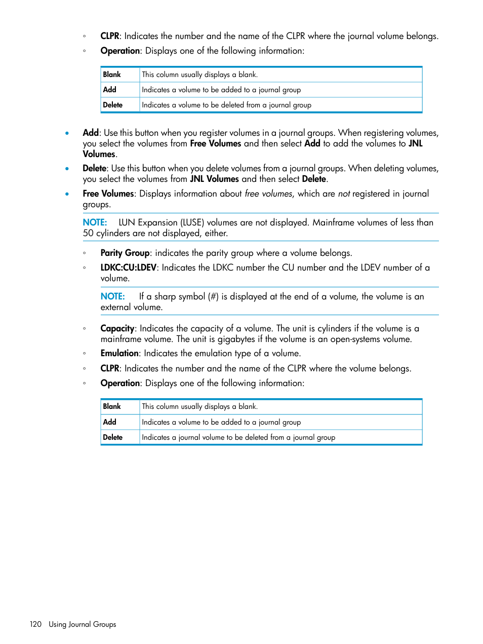 HP StorageWorks XP Remote Web Console Software User Manual | Page 120 / 203