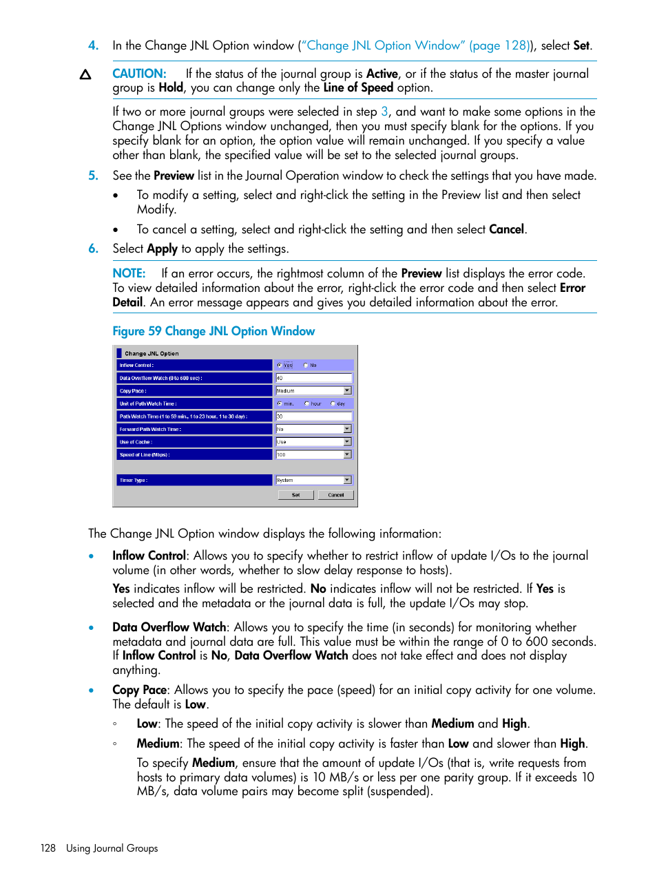 HP StorageWorks XP Remote Web Console Software User Manual | Page 128 / 203