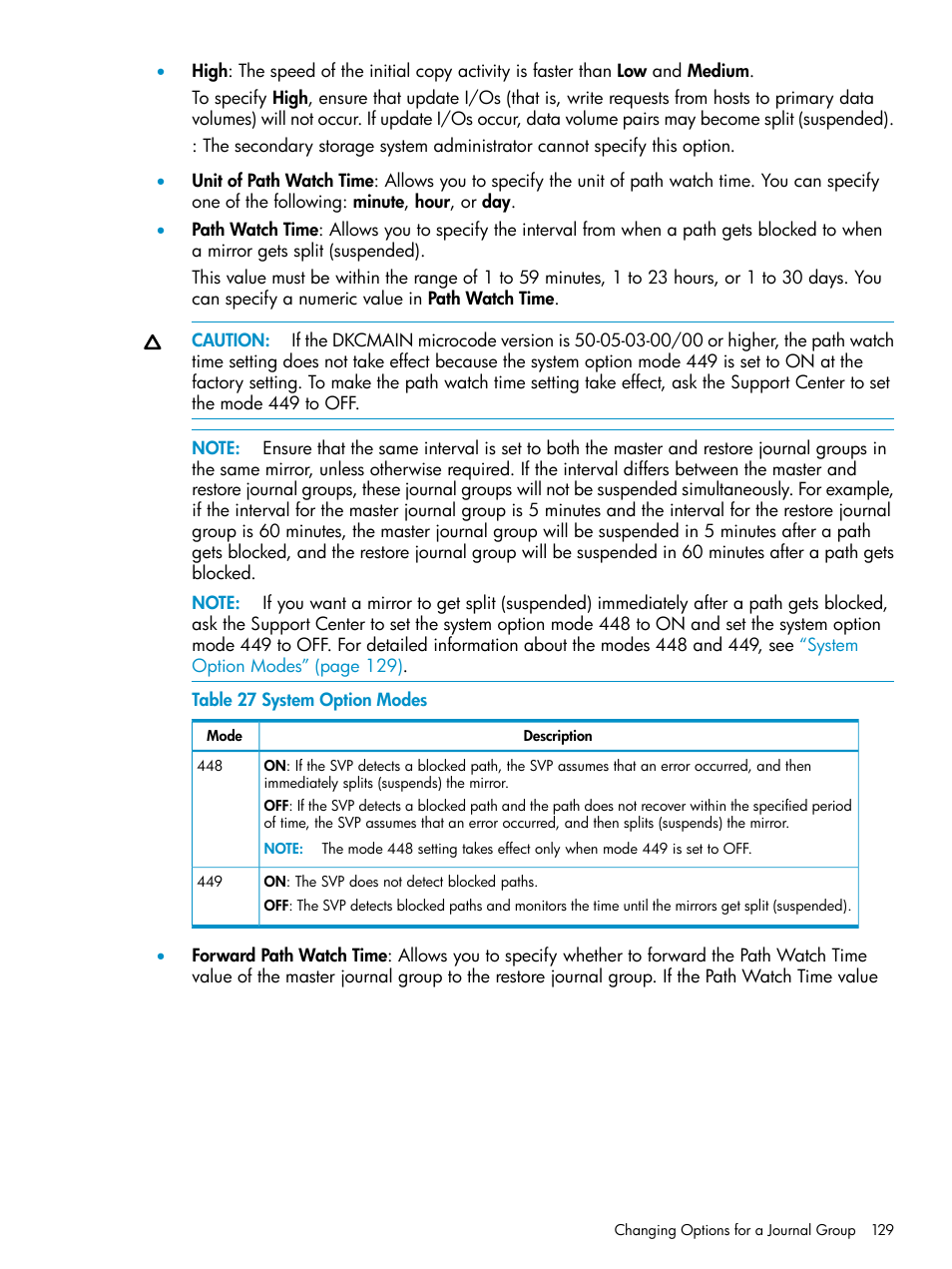 HP StorageWorks XP Remote Web Console Software User Manual | Page 129 / 203