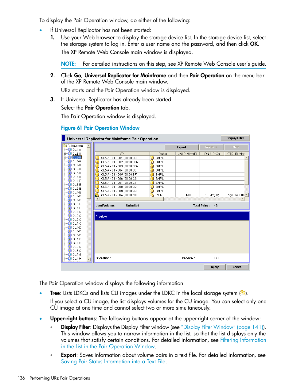 HP StorageWorks XP Remote Web Console Software User Manual | Page 136 / 203