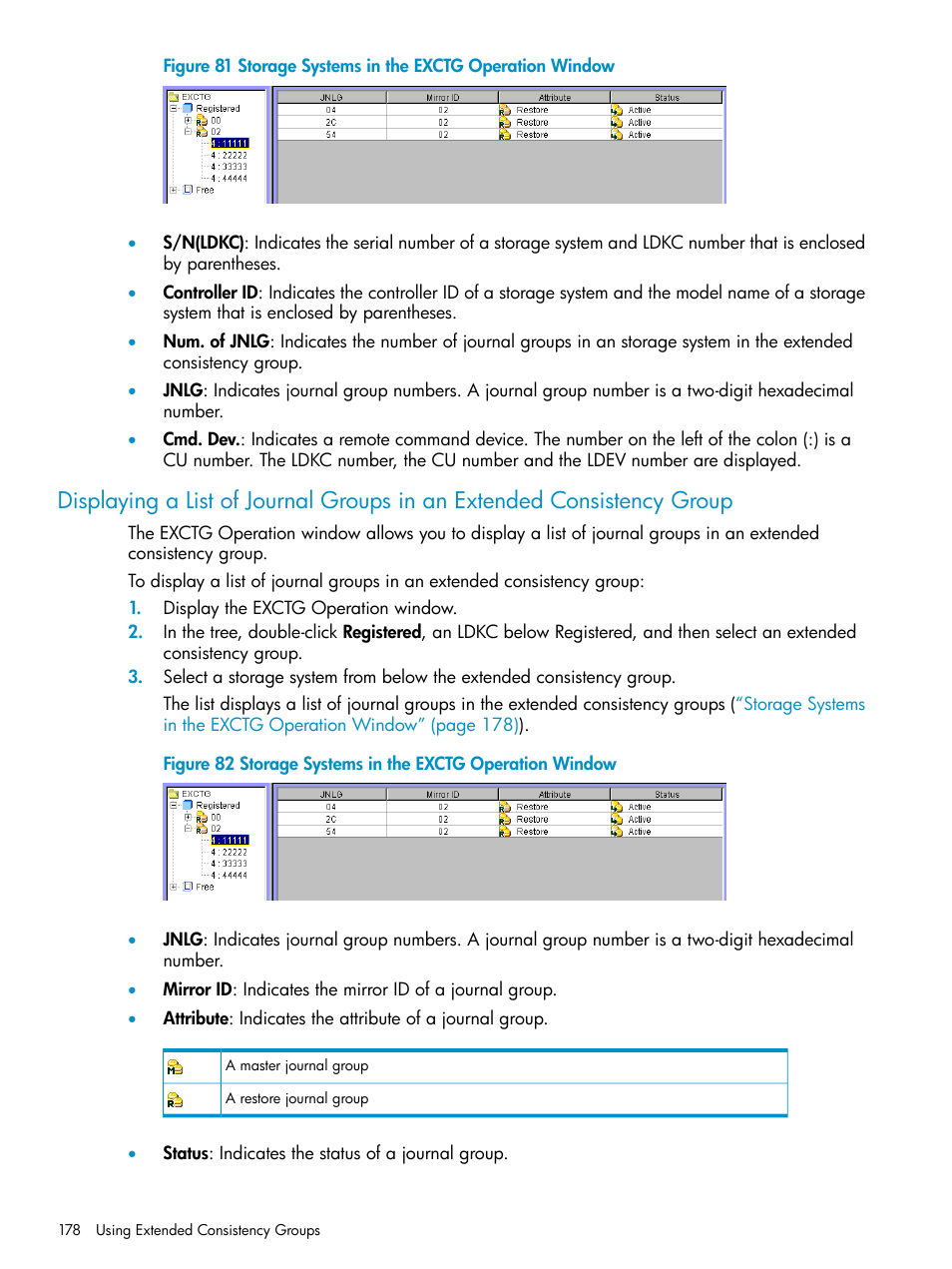 Displaying a, Storage | HP StorageWorks XP Remote Web Console Software User Manual | Page 178 / 203
