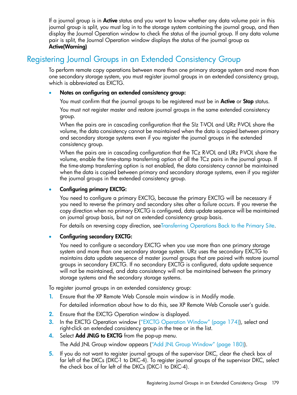 HP StorageWorks XP Remote Web Console Software User Manual | Page 179 / 203