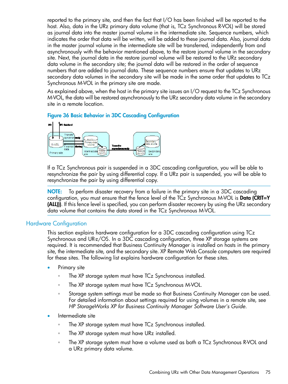 Hardware configuration | HP StorageWorks XP Remote Web Console Software User Manual | Page 75 / 203