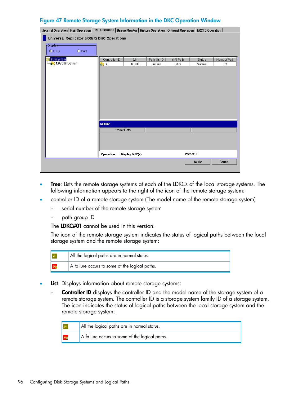 HP StorageWorks XP Remote Web Console Software User Manual | Page 96 / 203