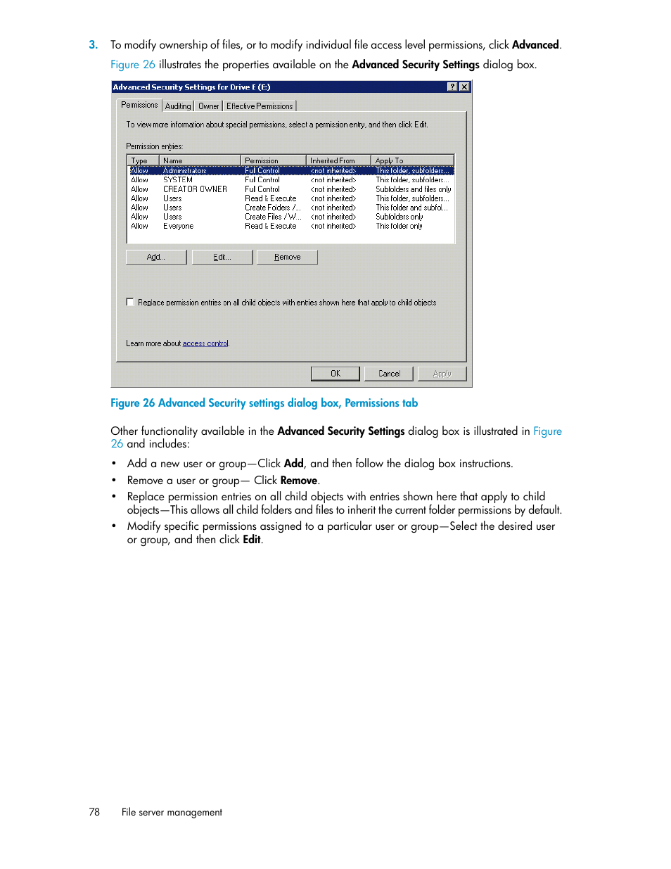 HP StorageWorks X3000 Network Storage Systems User Manual | Page 78 / 130