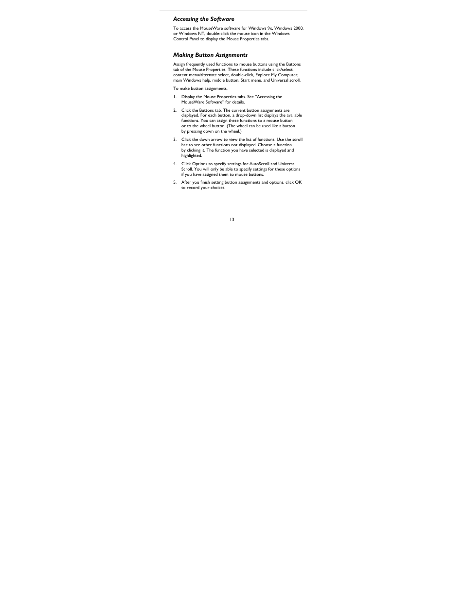 HP Two-button Mouse User Manual | Page 14 / 20