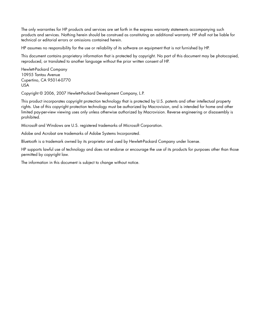 HP v216 21.6 inch LCD Monitor User Manual | Page 2 / 30