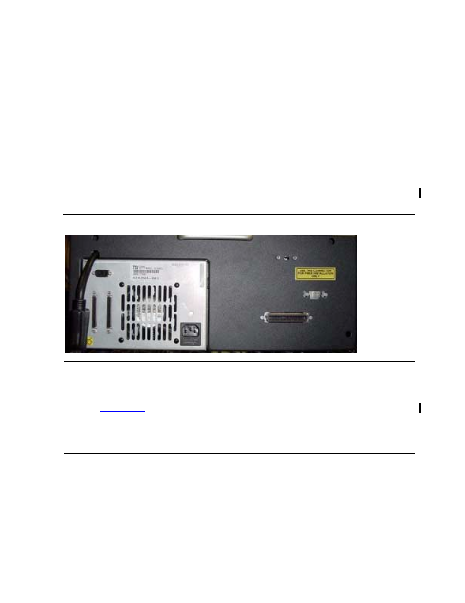 Connecting the cables, Connect the scsi signal cable, Figure 2-8 | Rear panel components | HP Integrity NonStop H-Series User Manual | Page 25 / 76