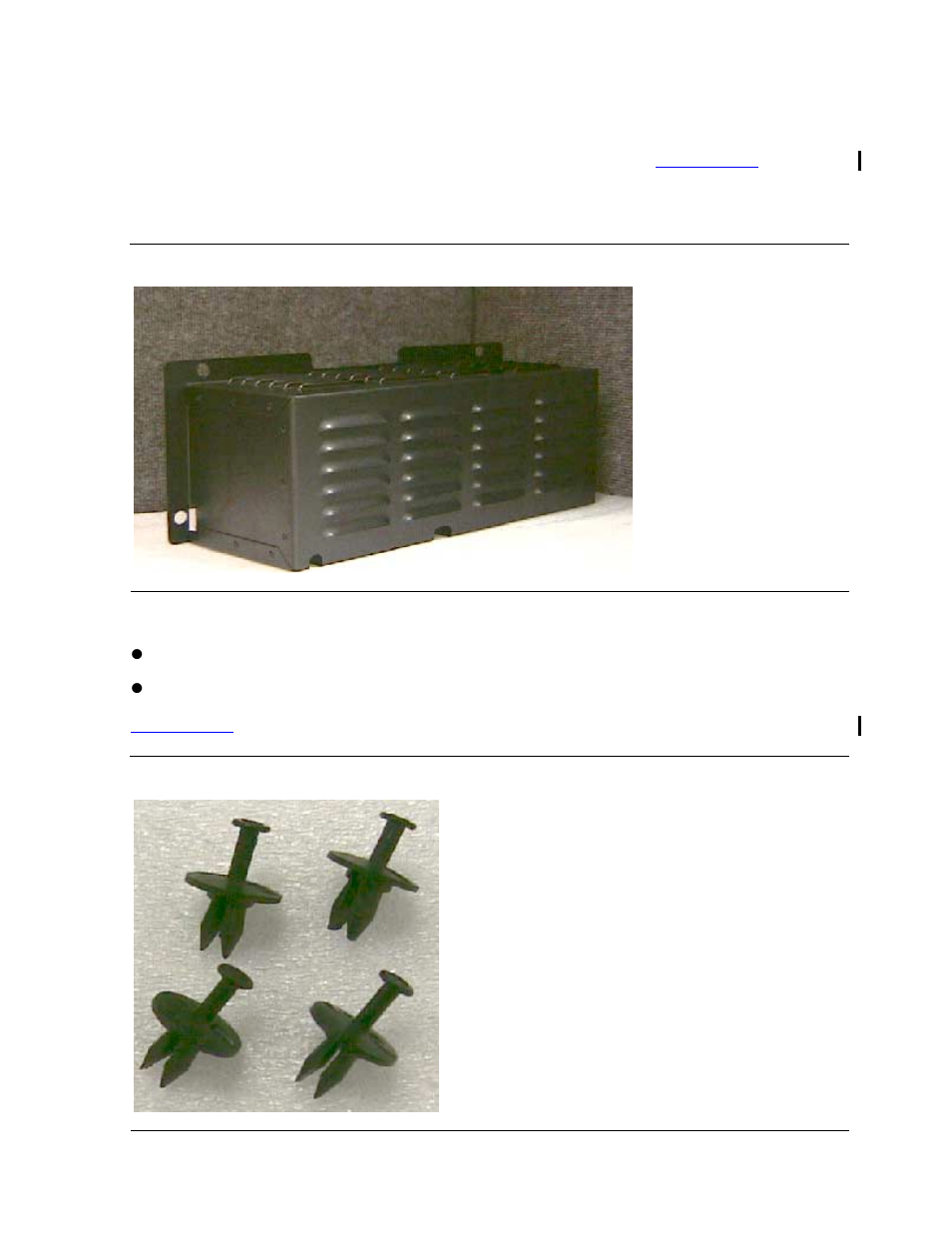 Installing the rear cover, Figure 2-12, Tape drive rear cover | Figure 2-13, Push rivets | HP Integrity NonStop H-Series User Manual | Page 33 / 76