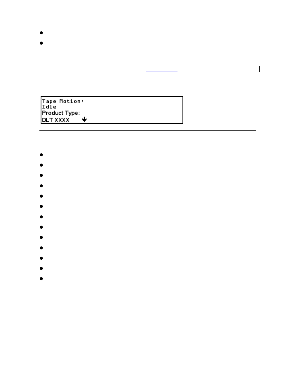 Drive status (dlt1) menu, Figure 3-12, Drive status menu | HP Integrity NonStop H-Series User Manual | Page 48 / 76