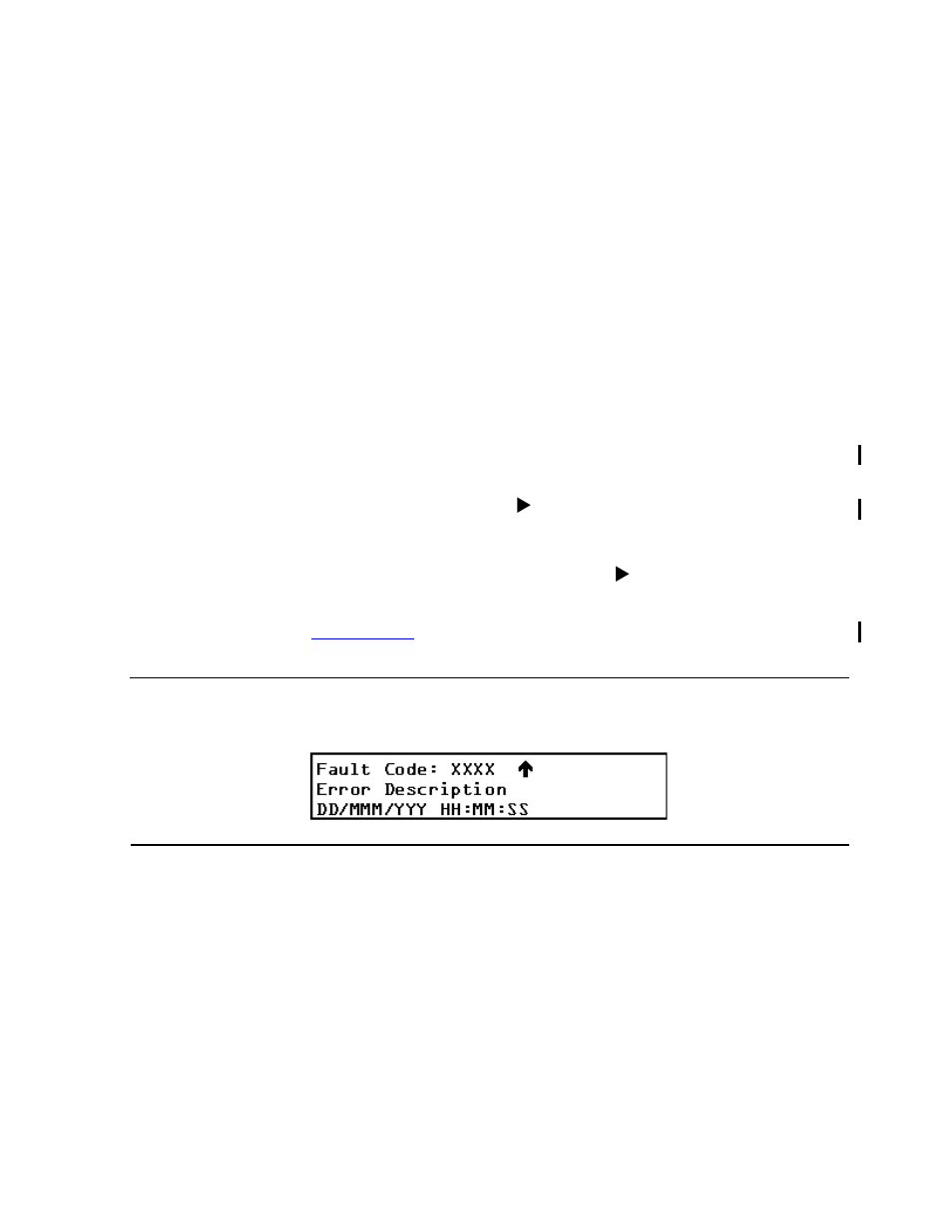 Displaying firmware revision, Displaying error logs, Figure 3-19 | Error history screen, Displaying, Error logs | HP Integrity NonStop H-Series User Manual | Page 52 / 76