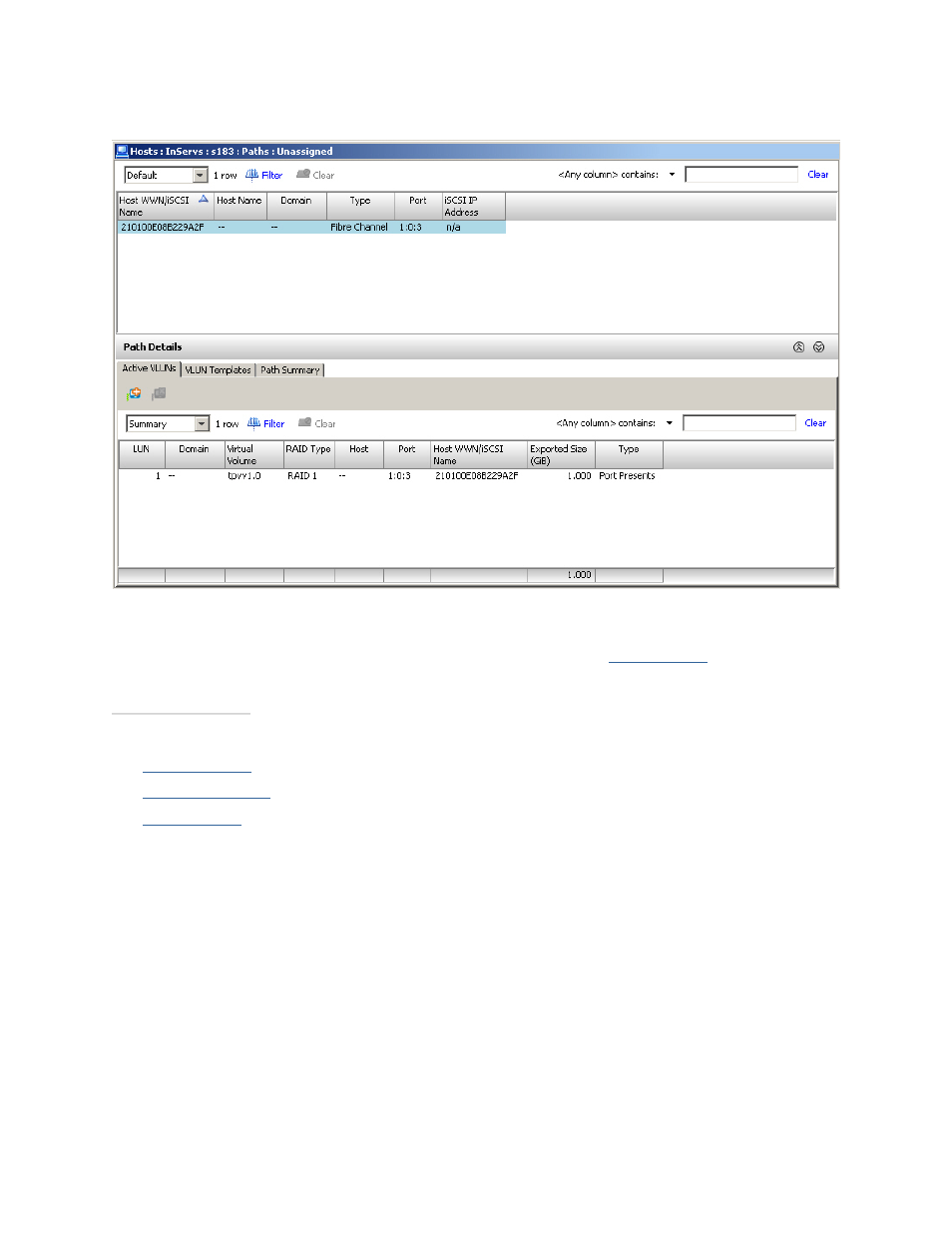 HP 3PAR Operating System Software User Manual | Page 206 / 475