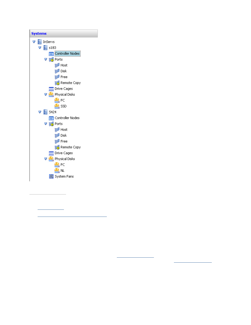 Common actions panel | HP 3PAR Operating System Software User Manual | Page 27 / 475