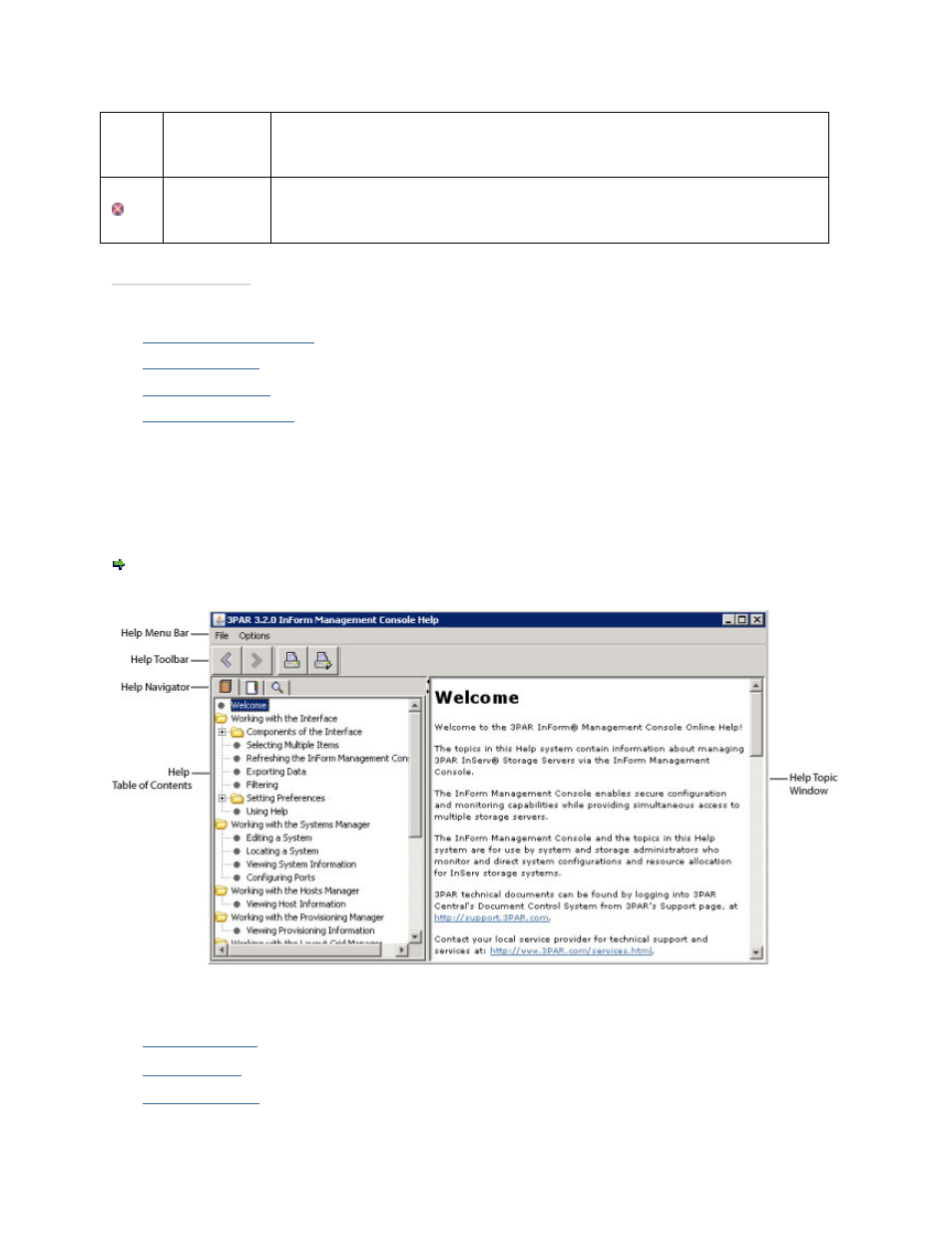 Using help | HP 3PAR Operating System Software User Manual | Page 56 / 475