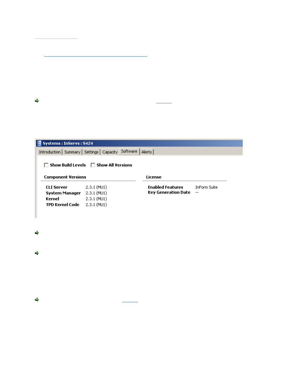 Viewing system software, Viewing system alerts | HP 3PAR Operating System Software User Manual | Page 76 / 475