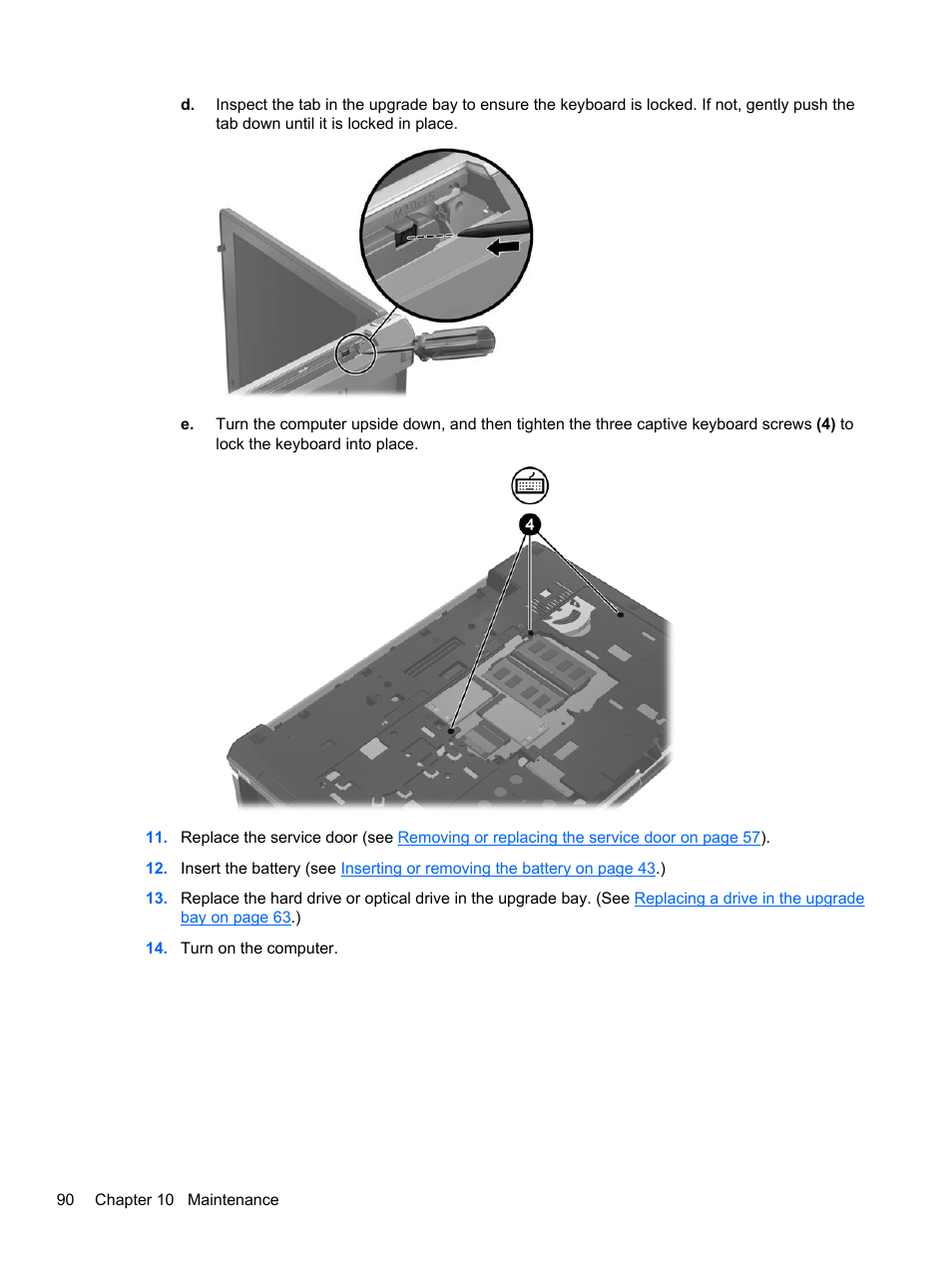 HP EliteBook 8570w Mobile Workstation User Manual | Page 100 / 127