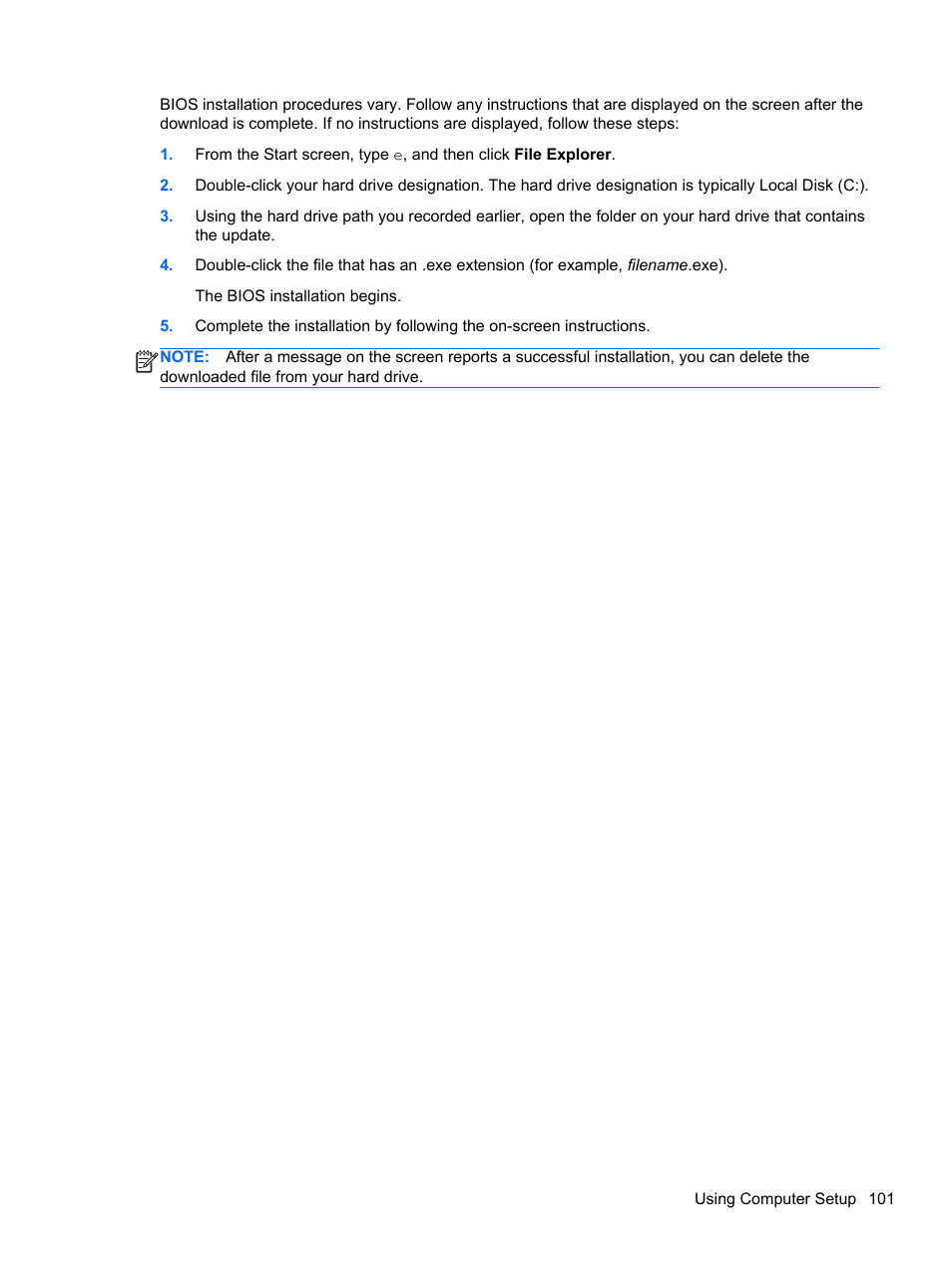 HP EliteBook 8570w Mobile Workstation User Manual | Page 111 / 127
