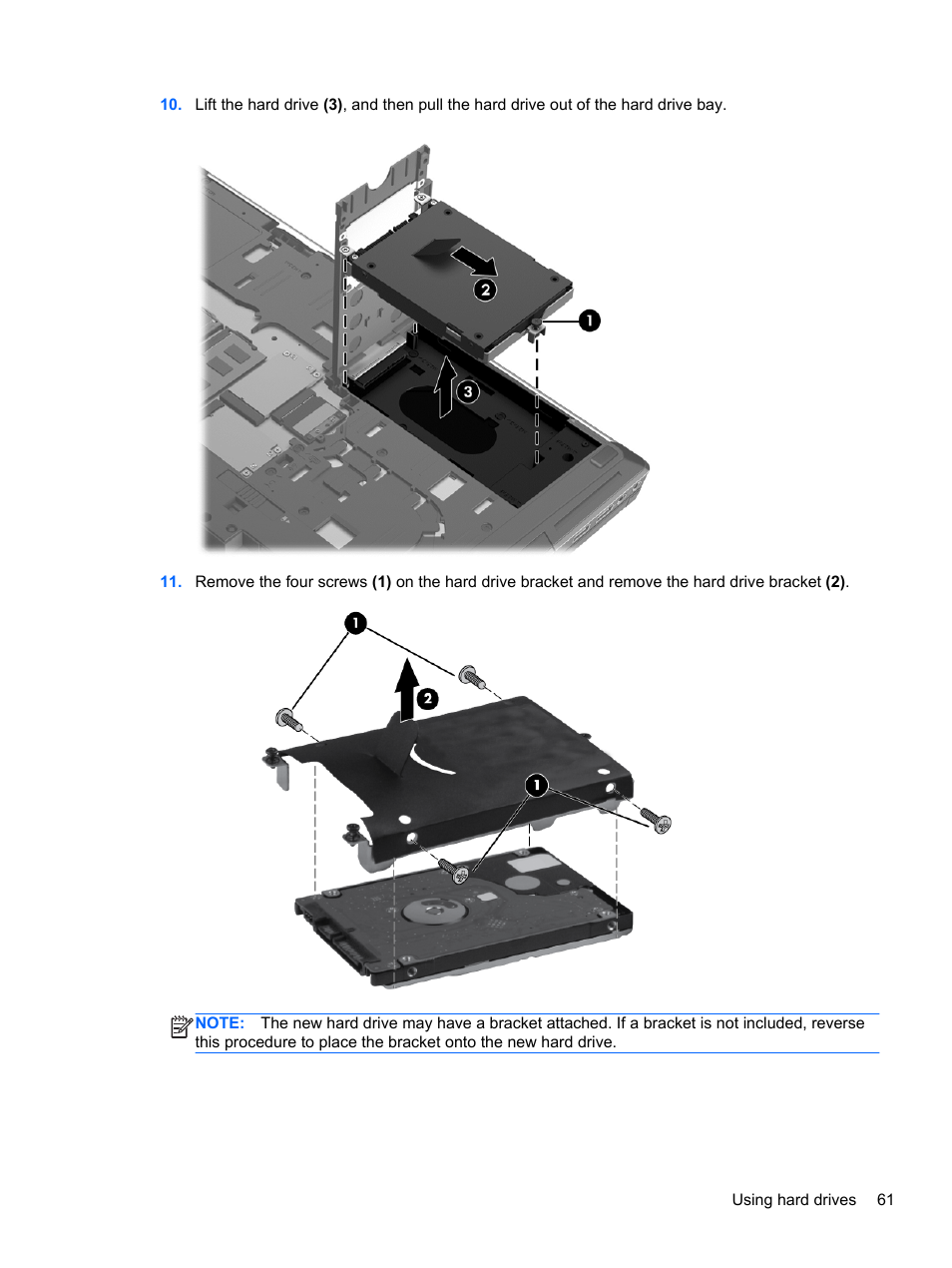 HP EliteBook 8570w Mobile Workstation User Manual | Page 71 / 127