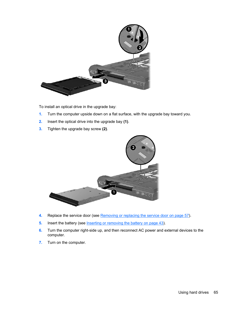 HP EliteBook 8570w Mobile Workstation User Manual | Page 75 / 127