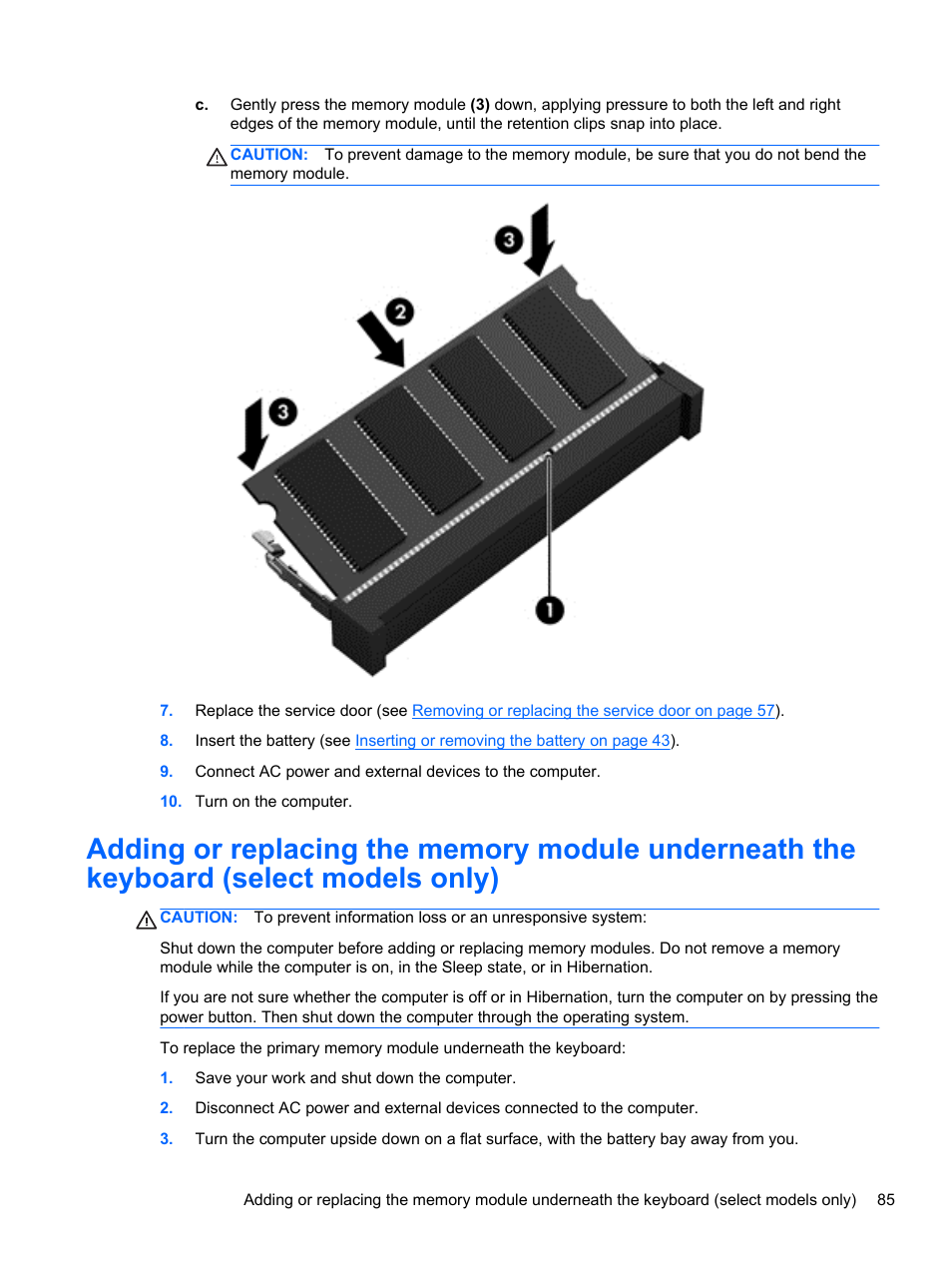 HP EliteBook 8570w Mobile Workstation User Manual | Page 95 / 127