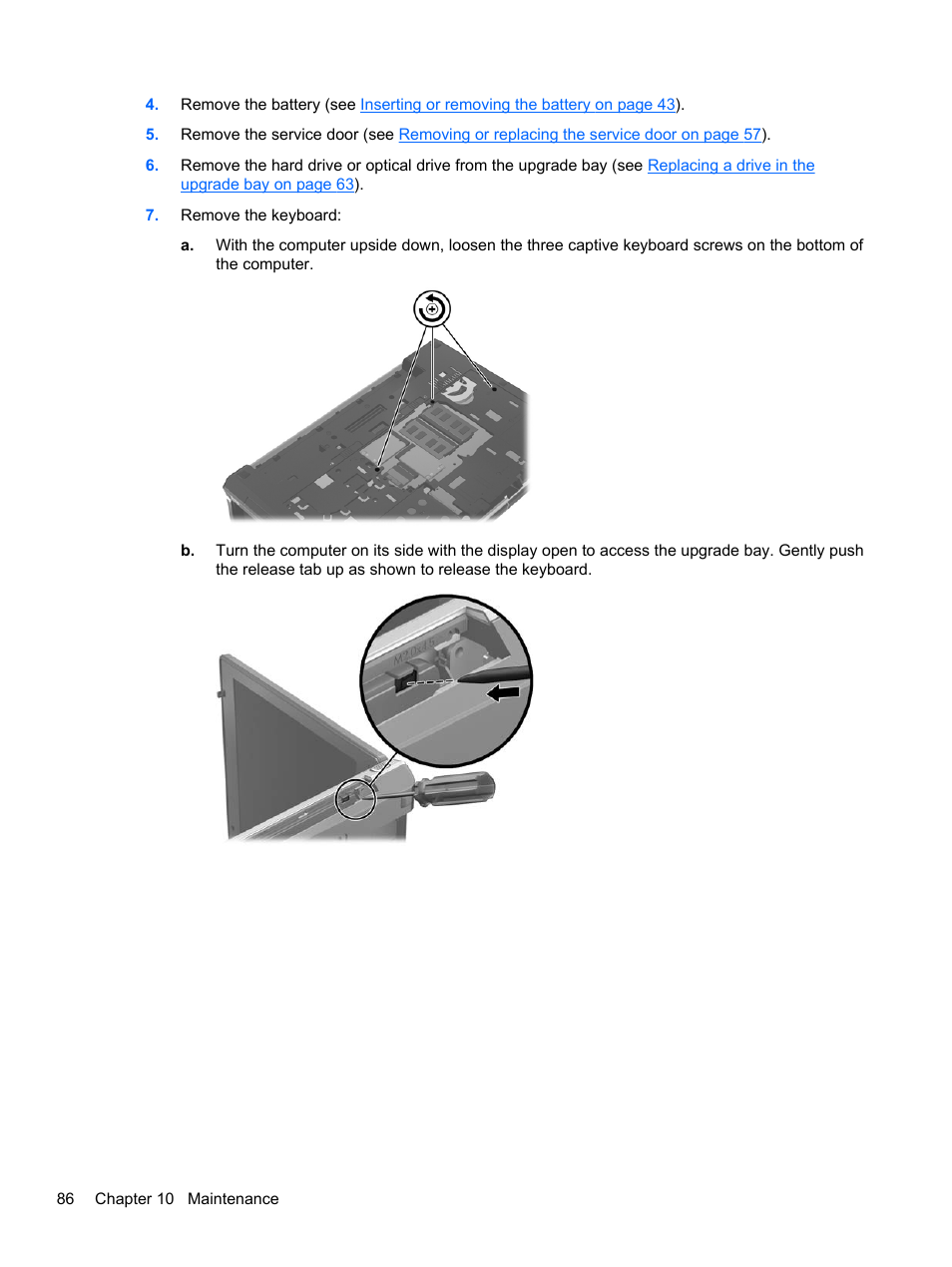 HP EliteBook 8570w Mobile Workstation User Manual | Page 96 / 127