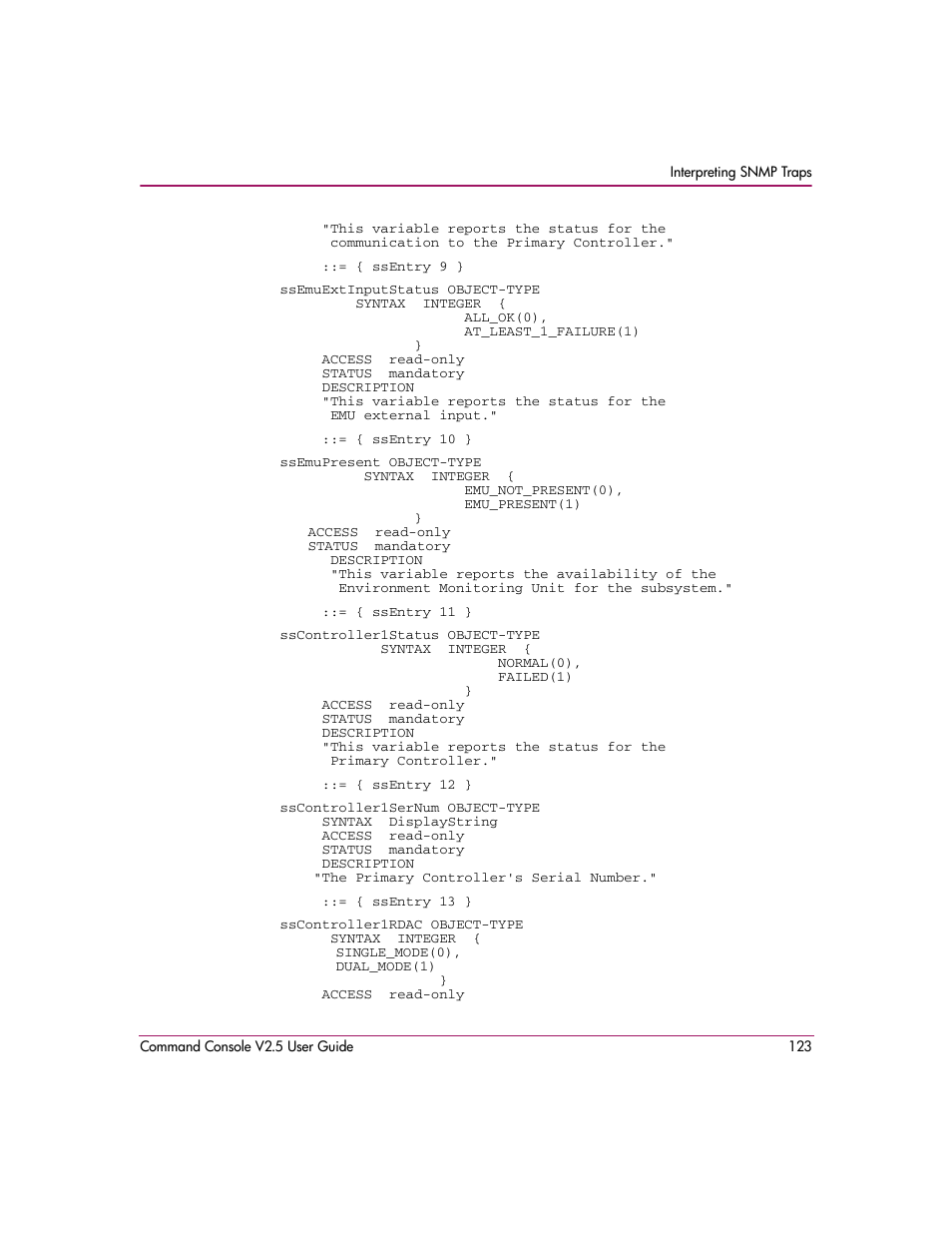 HP StorageWorks EVA Controller HSG V8.8 Software User Manual | Page 123 / 150