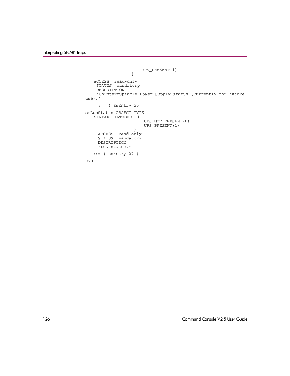 HP StorageWorks EVA Controller HSG V8.8 Software User Manual | Page 126 / 150
