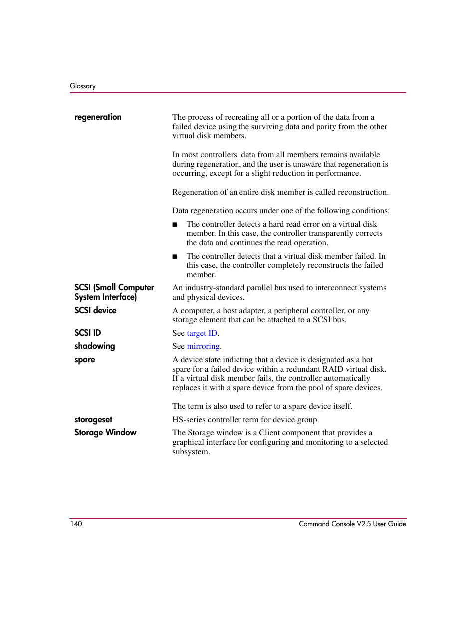 HP StorageWorks EVA Controller HSG V8.8 Software User Manual | Page 140 / 150