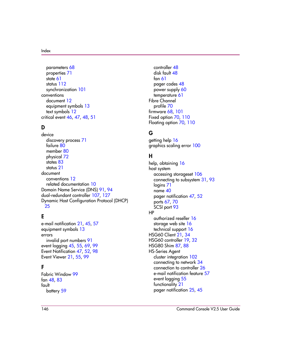 HP StorageWorks EVA Controller HSG V8.8 Software User Manual | Page 146 / 150