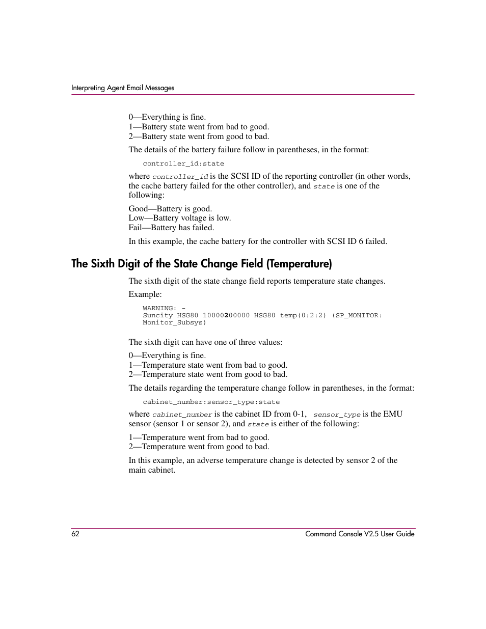 HP StorageWorks EVA Controller HSG V8.8 Software User Manual | Page 62 / 150