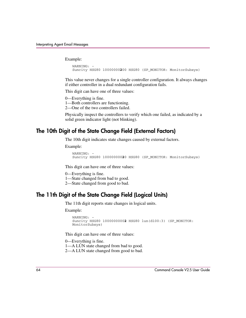 HP StorageWorks EVA Controller HSG V8.8 Software User Manual | Page 64 / 150