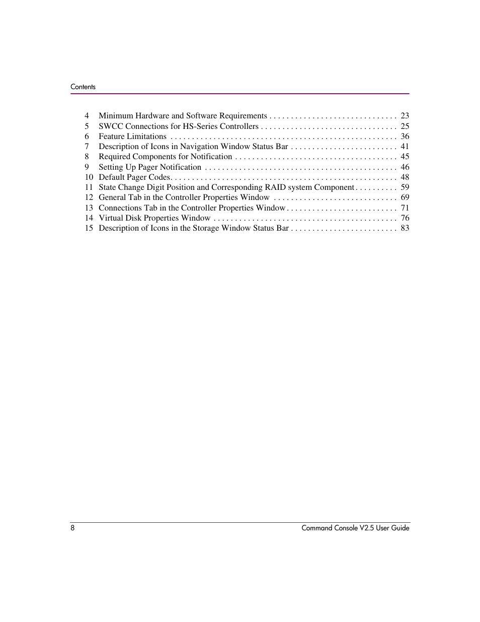 HP StorageWorks EVA Controller HSG V8.8 Software User Manual | Page 8 / 150