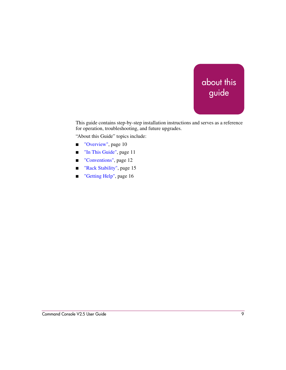 HP StorageWorks EVA Controller HSG V8.8 Software User Manual | Page 9 / 150