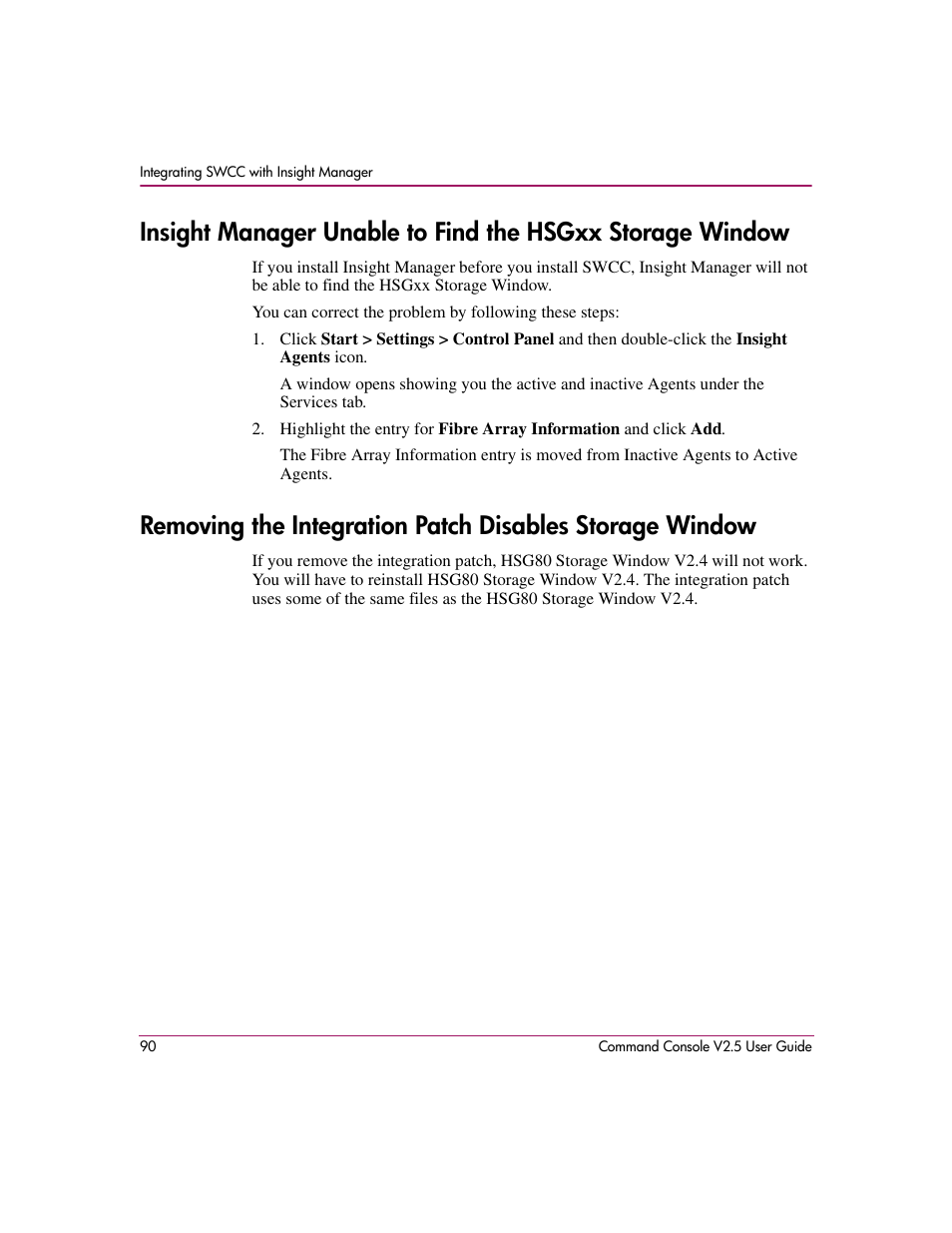 HP StorageWorks EVA Controller HSG V8.8 Software User Manual | Page 90 / 150