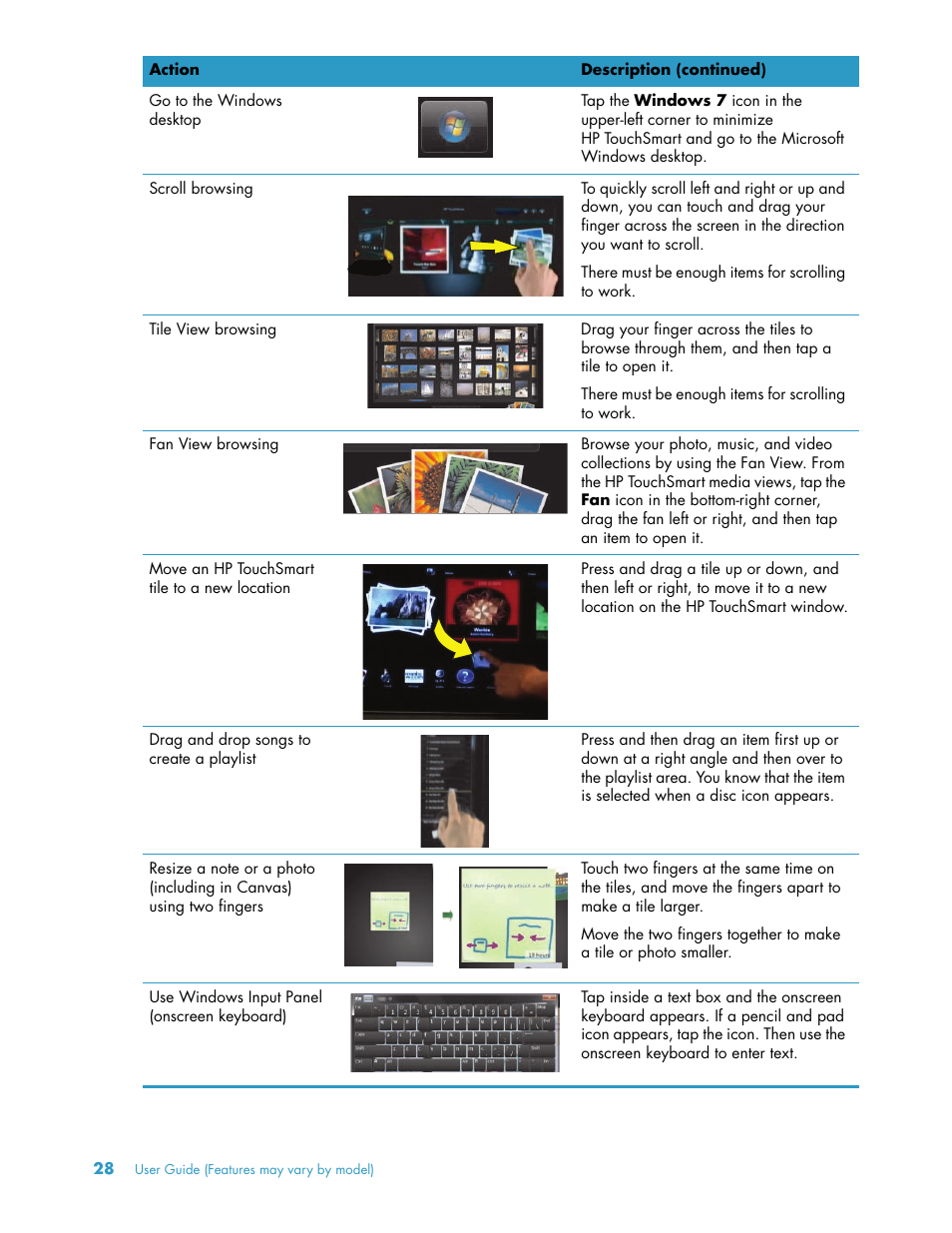 HP TouchSmart 300-1205z CTO Desktop PC User Manual | Page 34 / 68