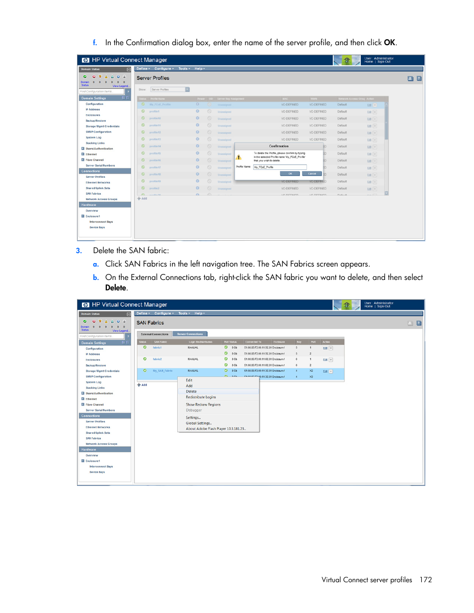 HP 1.10GB Virtual Connect Ethernet Module for c-Class BladeSystem User Manual | Page 172 / 230