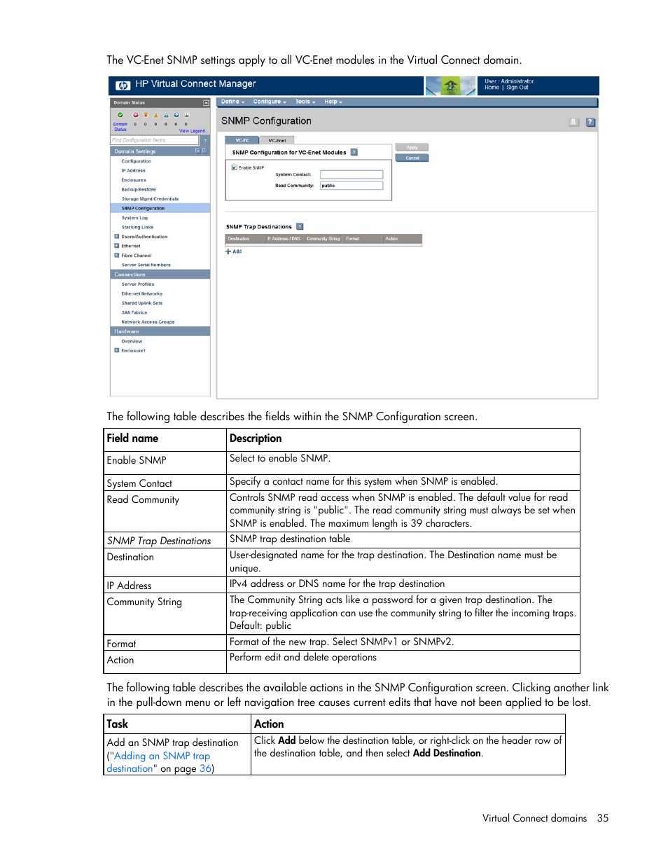 HP 1.10GB Virtual Connect Ethernet Module for c-Class BladeSystem User Manual | Page 35 / 230