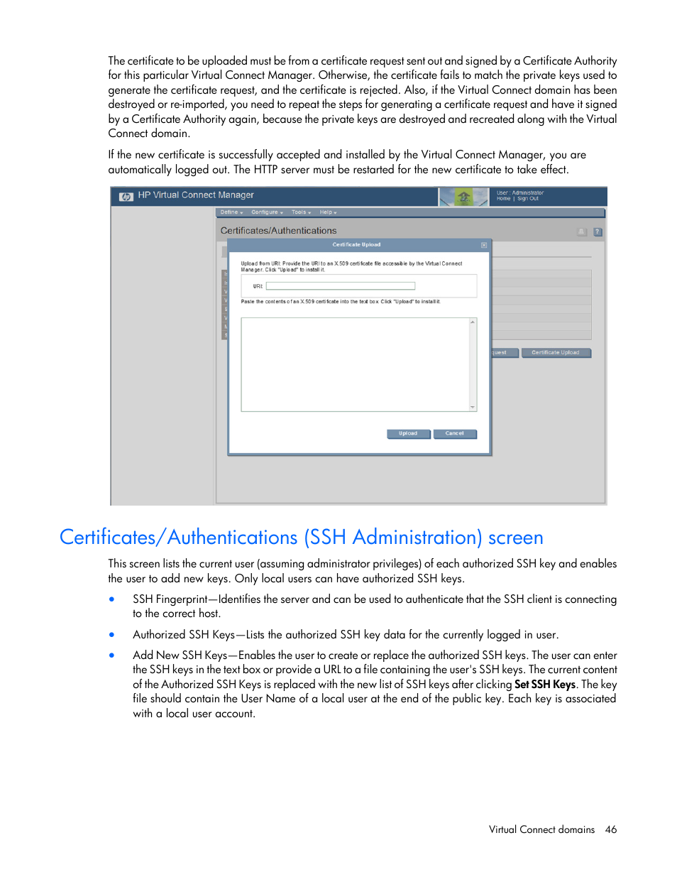 HP 1.10GB Virtual Connect Ethernet Module for c-Class BladeSystem User Manual | Page 46 / 230