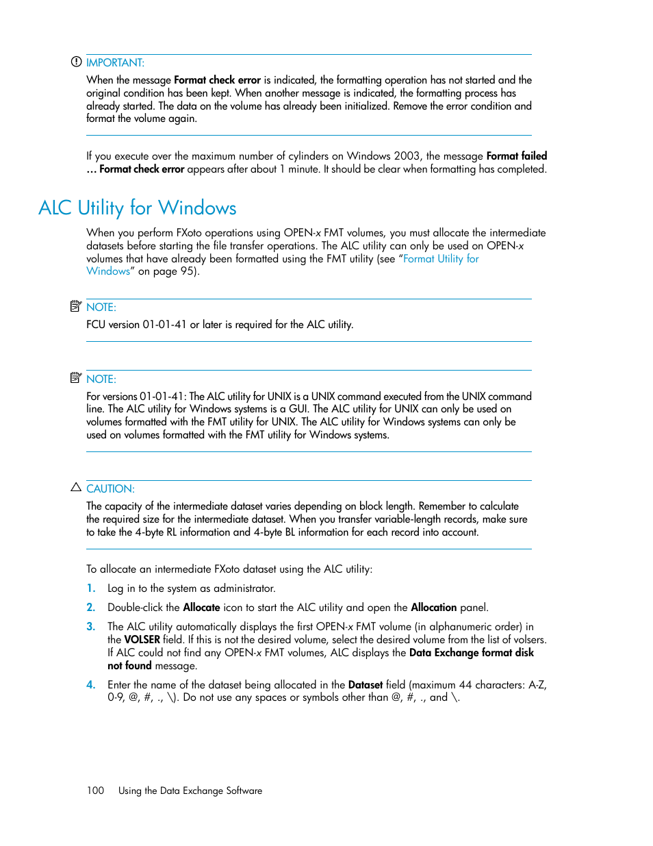 Alc utility for windows | HP XP P9500 Storage User Manual | Page 100 / 182