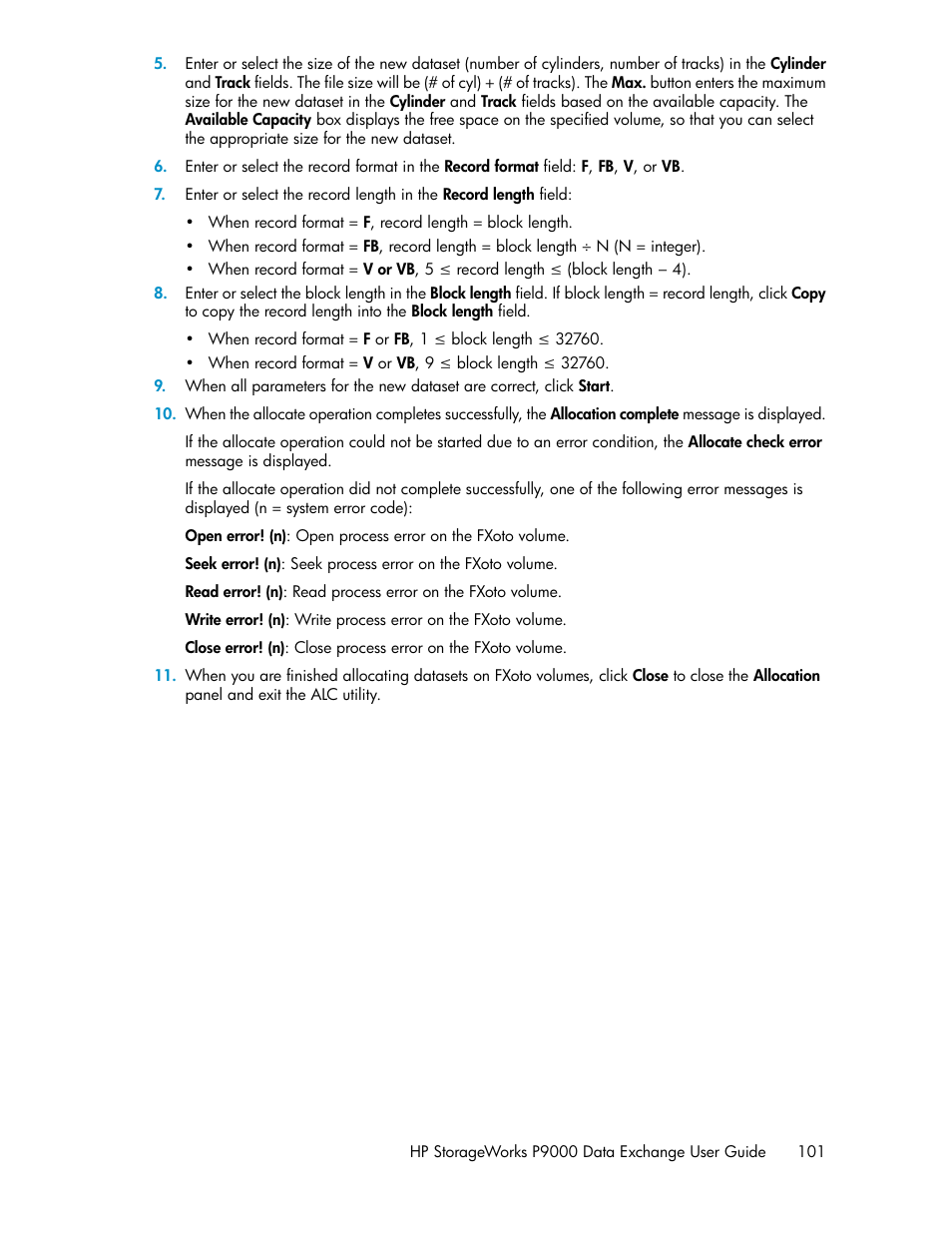 HP XP P9500 Storage User Manual | Page 101 / 182
