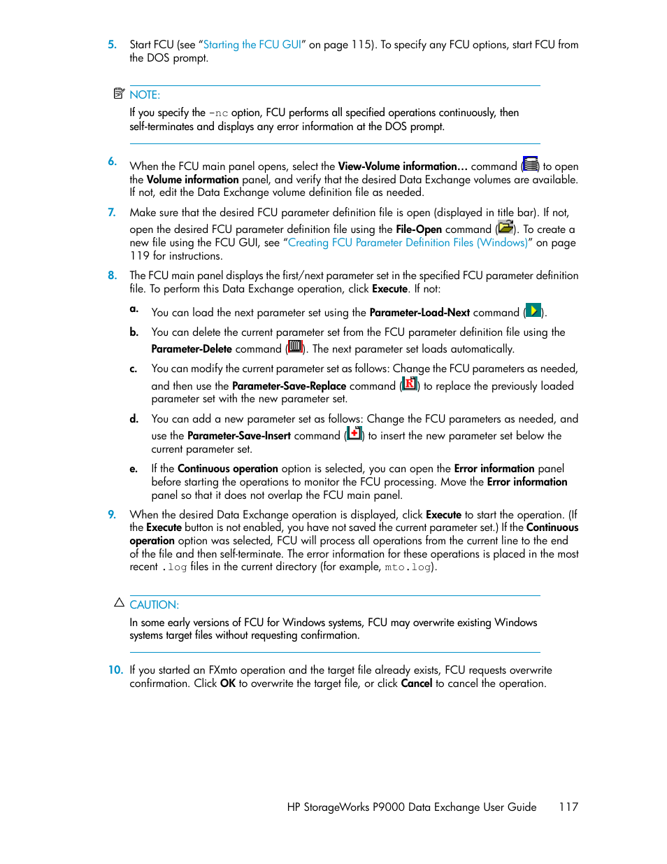 HP XP P9500 Storage User Manual | Page 117 / 182