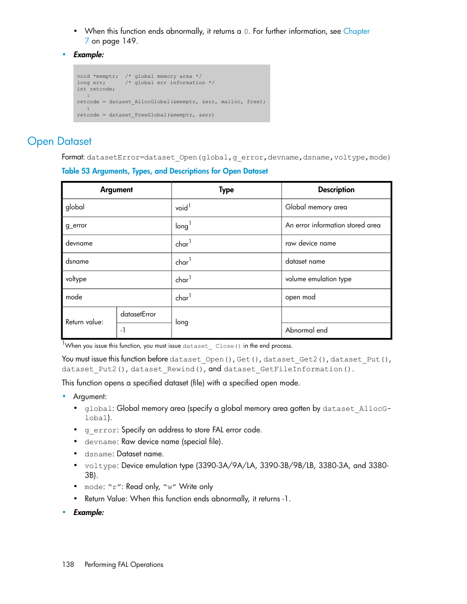 Open dataset | HP XP P9500 Storage User Manual | Page 138 / 182