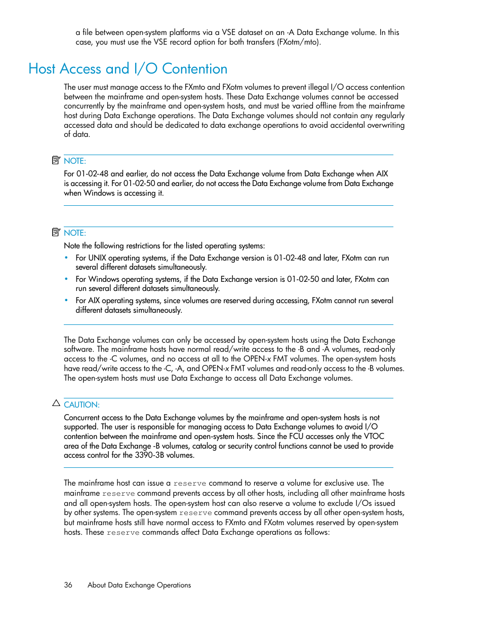 Host access and i/o contention | HP XP P9500 Storage User Manual | Page 36 / 182