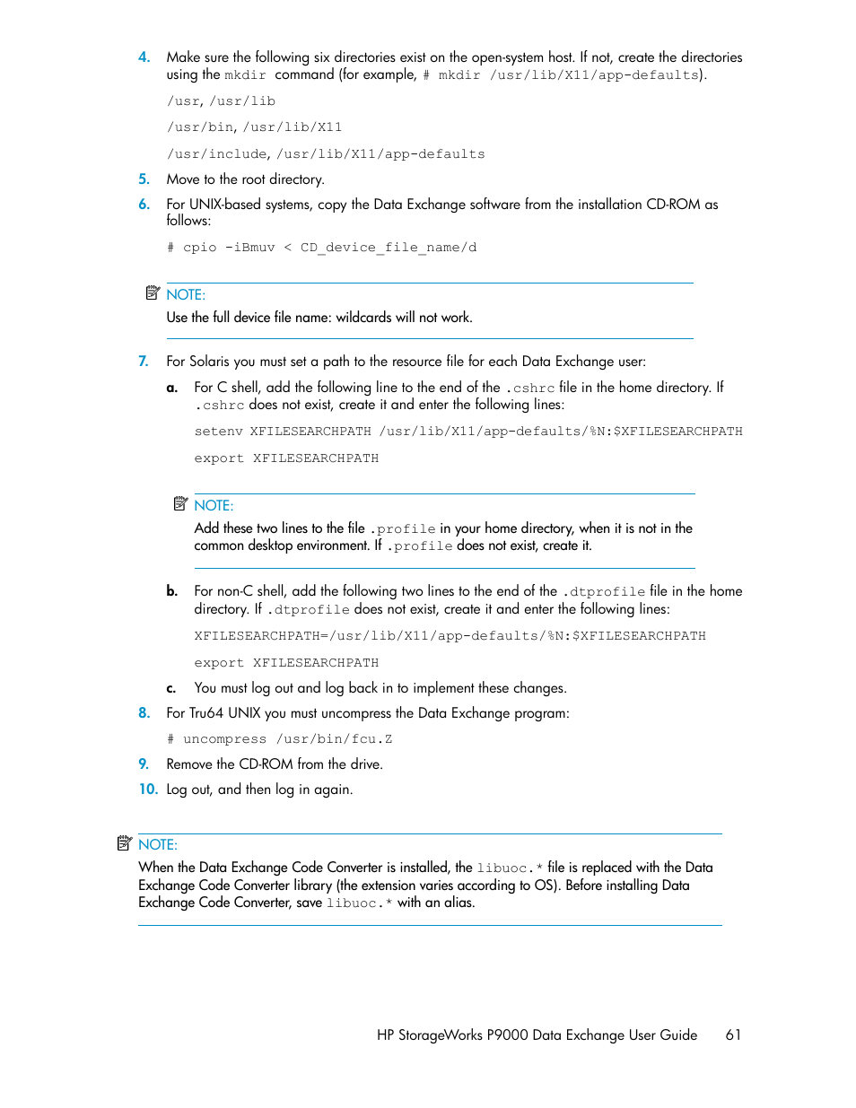 HP XP P9500 Storage User Manual | Page 61 / 182