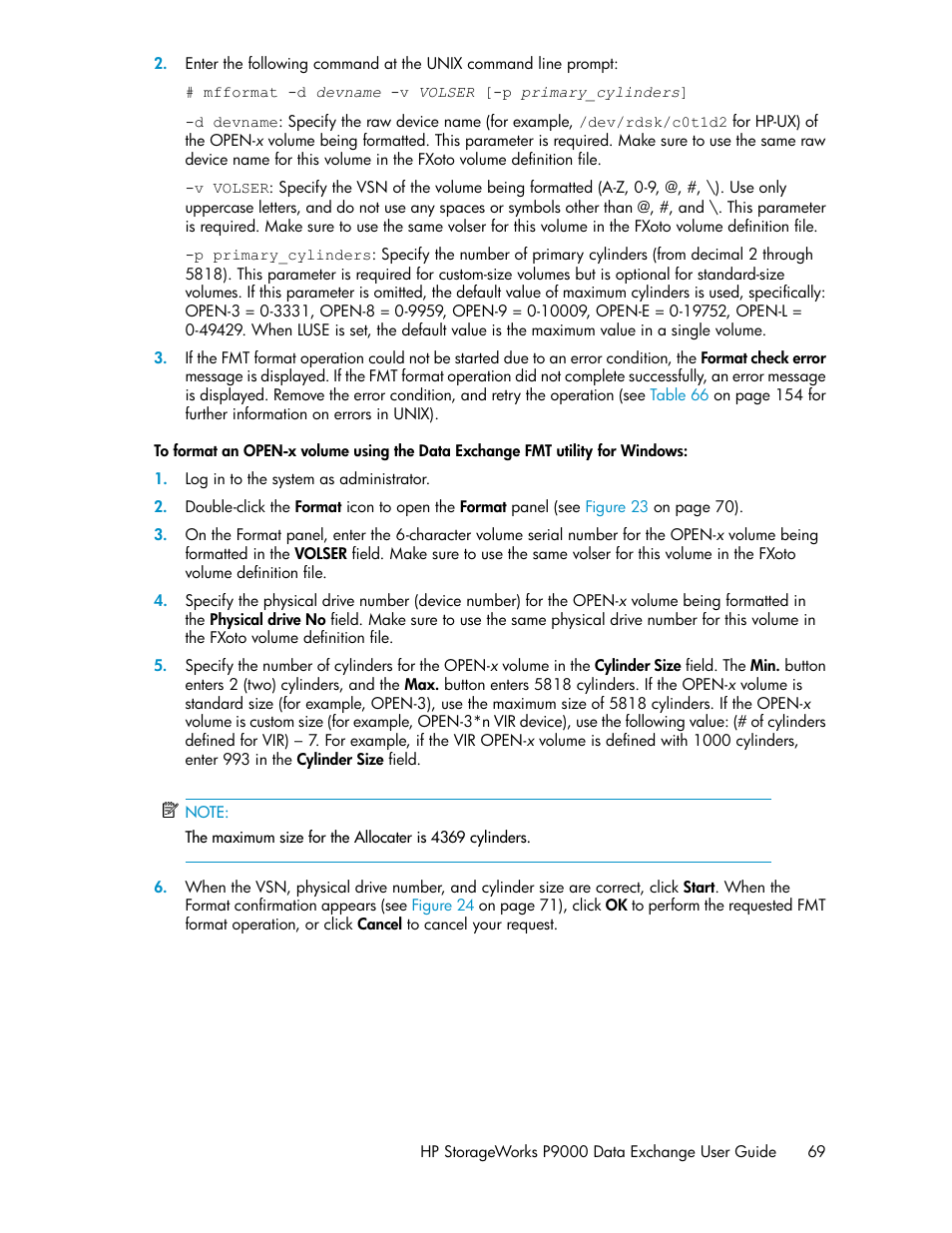 HP XP P9500 Storage User Manual | Page 69 / 182