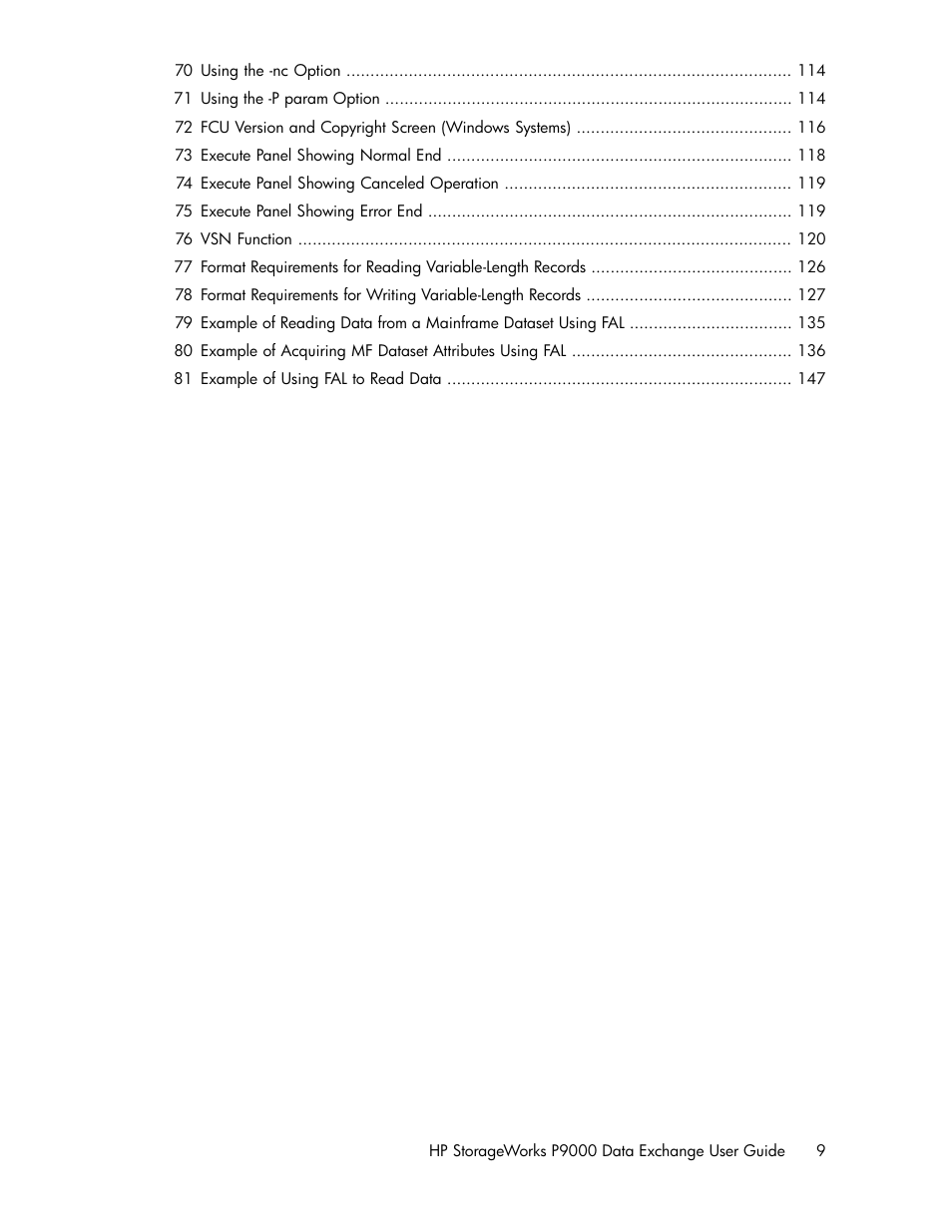 HP XP P9500 Storage User Manual | Page 9 / 182