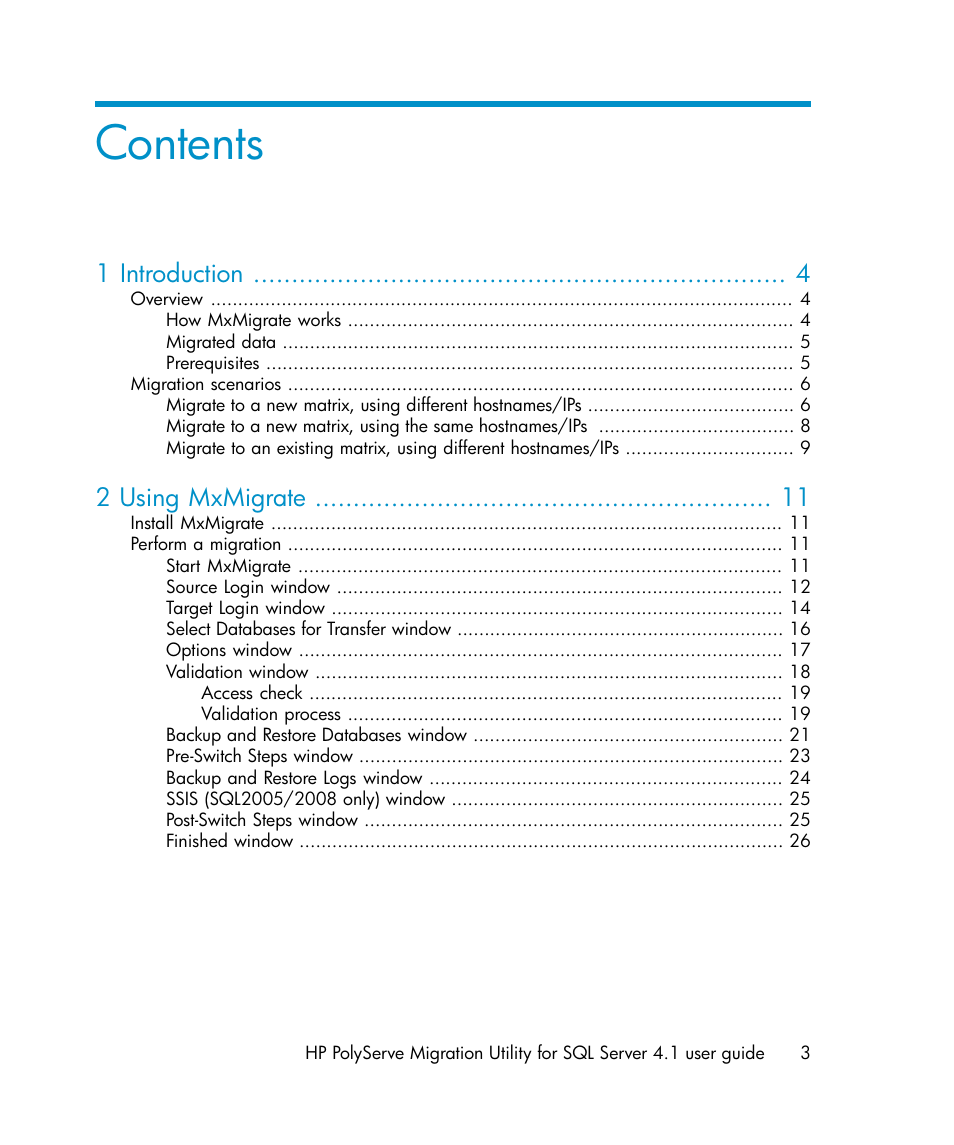 HP PolyServe Software User Manual | Page 3 / 27