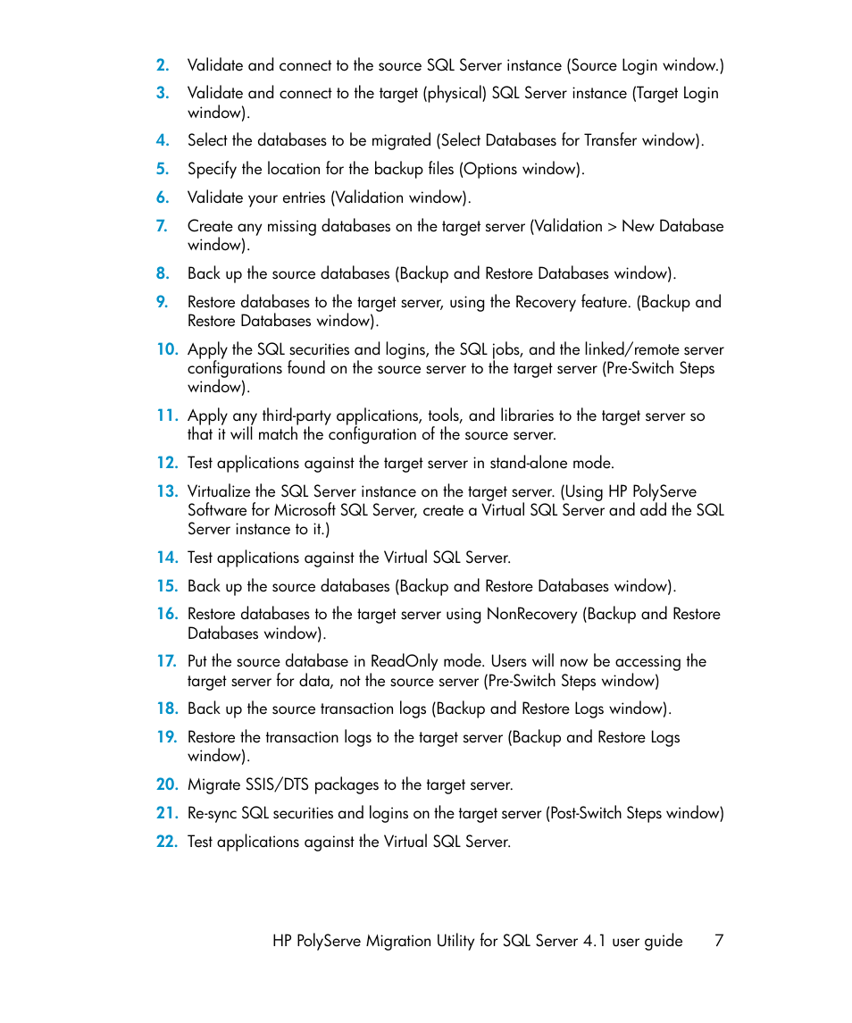 HP PolyServe Software User Manual | Page 7 / 27