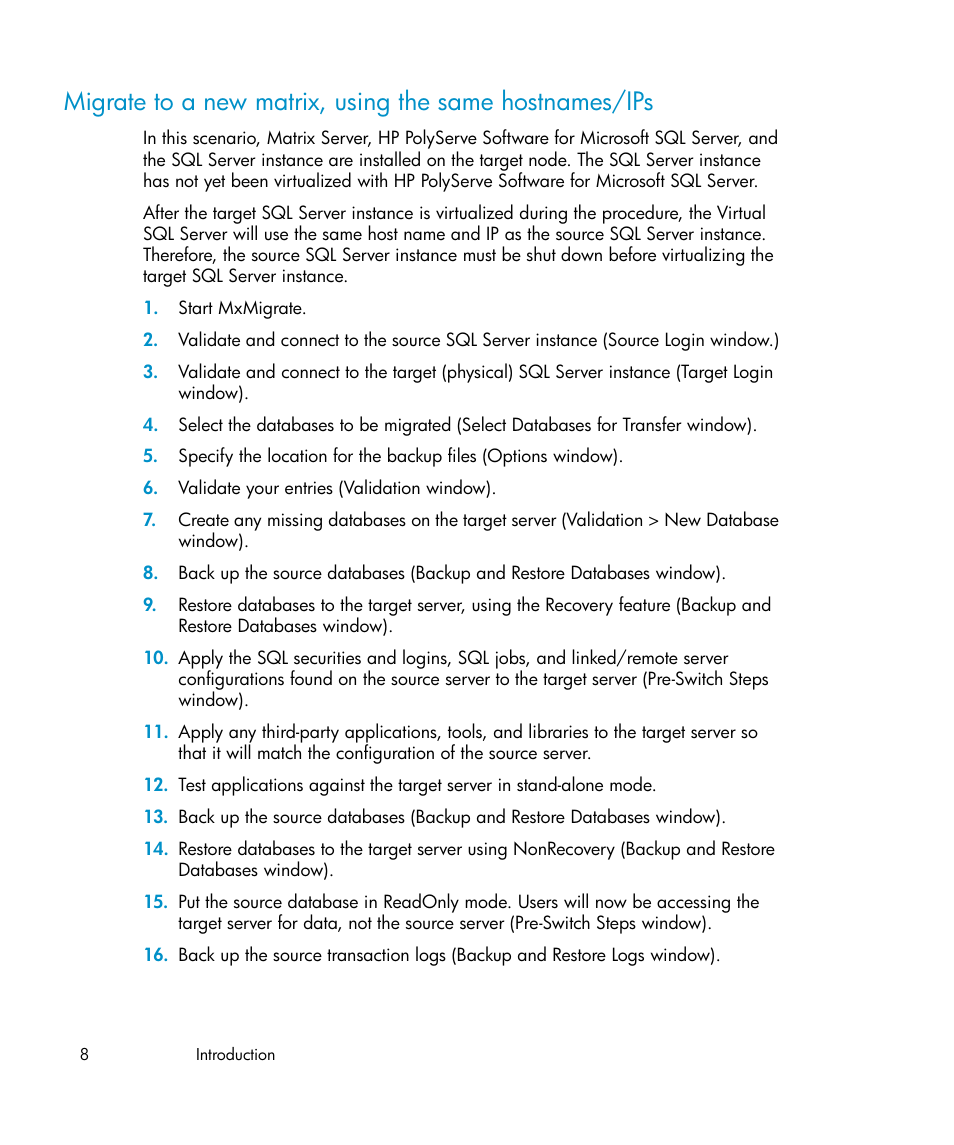 HP PolyServe Software User Manual | Page 8 / 27